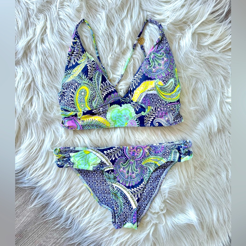 Luli Fama Paisley Bikini